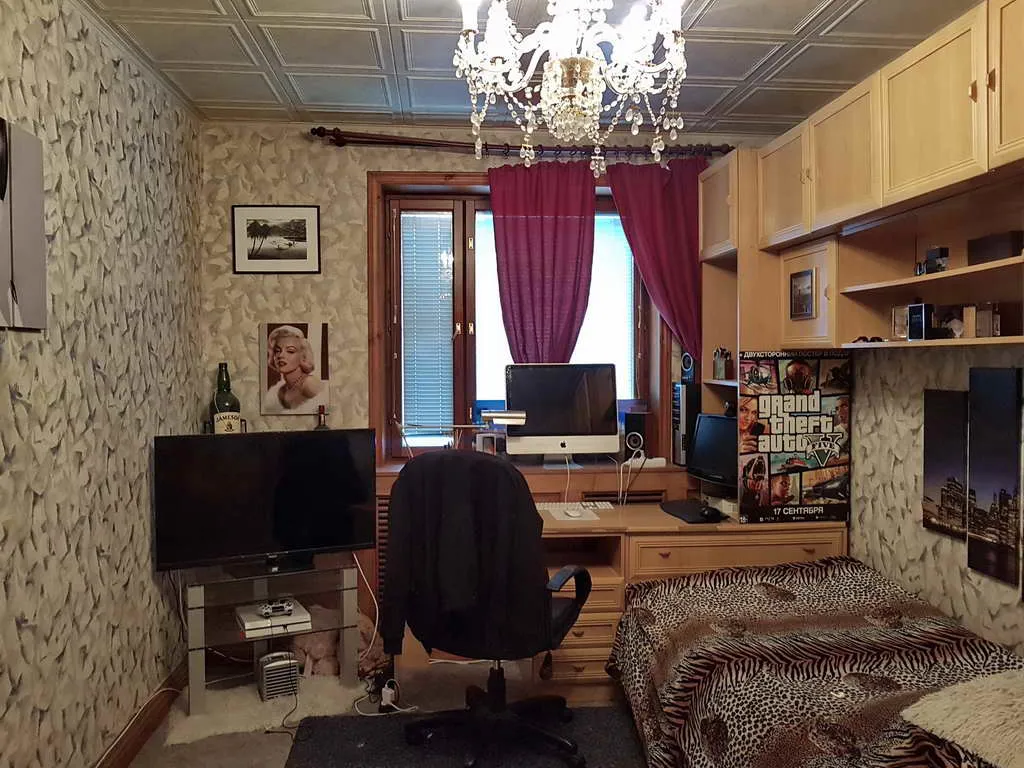 Квартира с деревянной прихожей, фото 17
