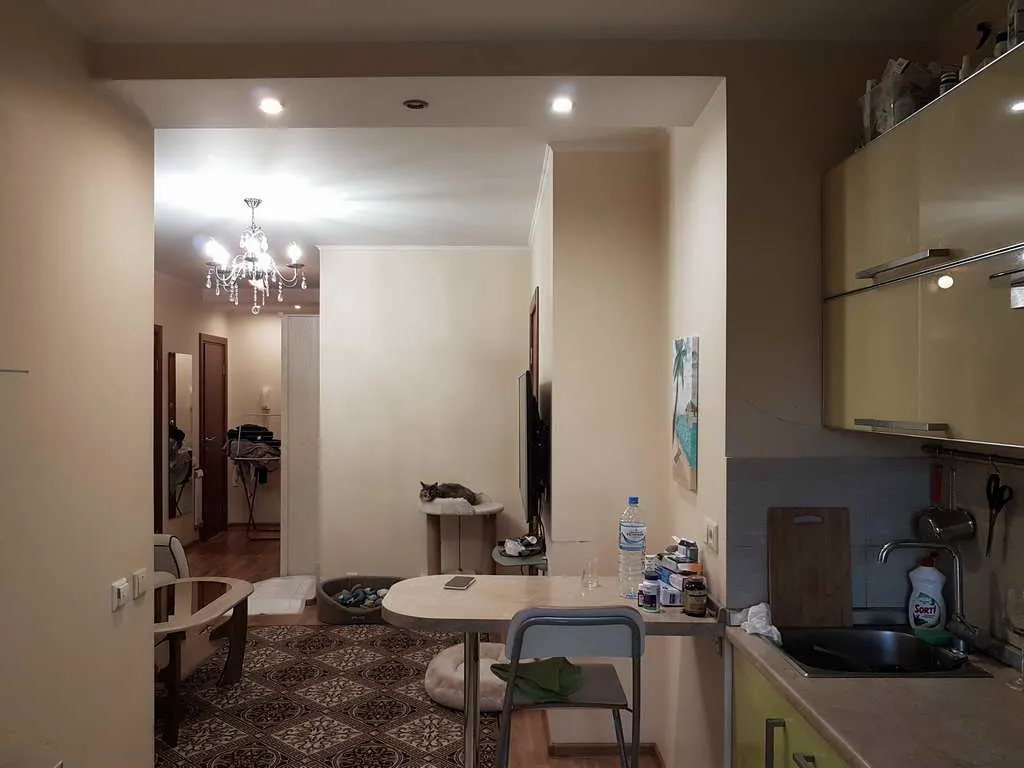 Квартира с зеленой кухней, фото 11