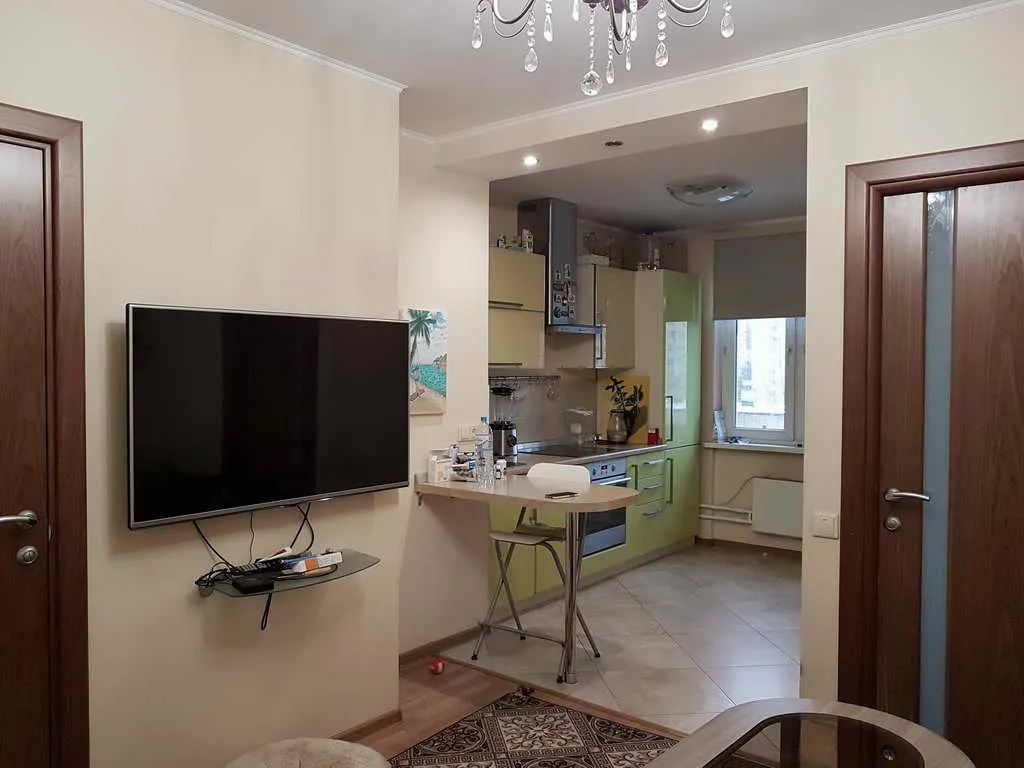 Квартира с зеленой кухней, фото 6