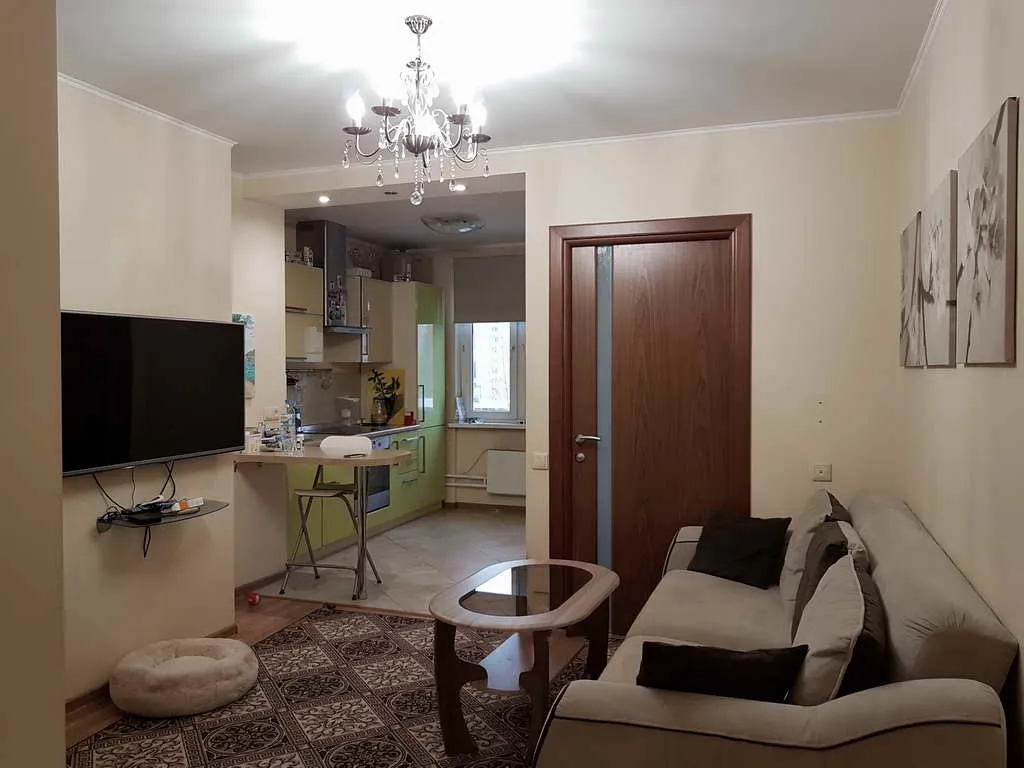 Квартира с зеленой кухней, фото 5