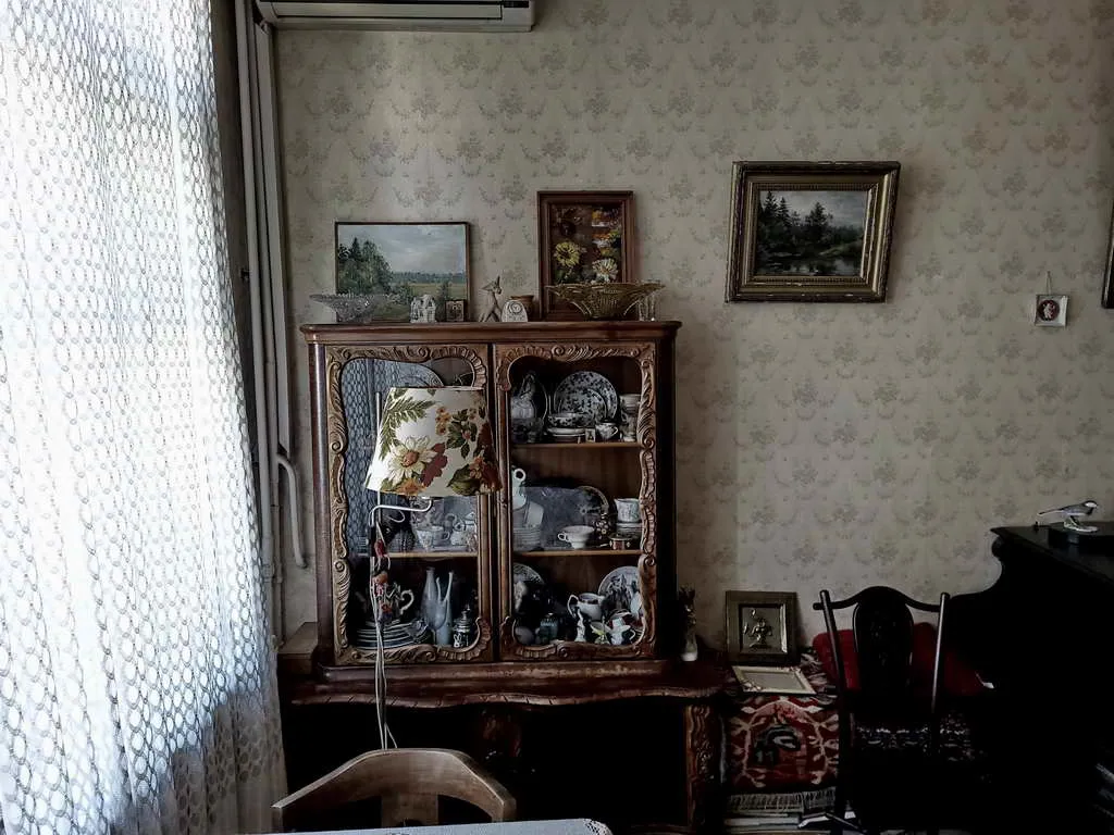 Сталинка с паркетом и книгами, фото 13