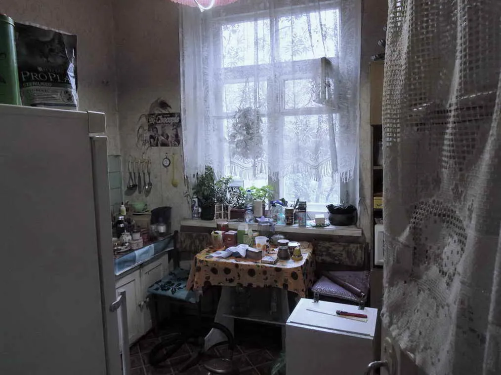 Ретро-квартира с обоями в цветочек, фото 14