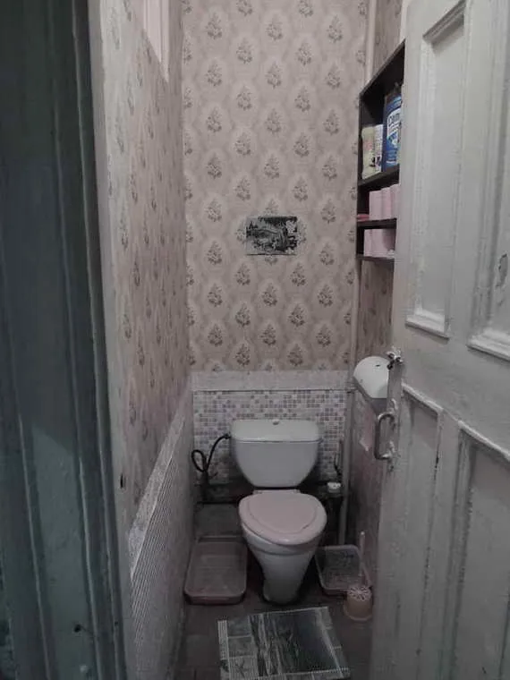 Ретро-квартира с обоями в цветочек, фото 23
