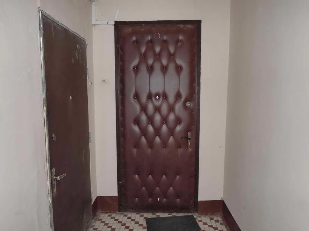 Хрущёвка с оббитой дверью, фото 1