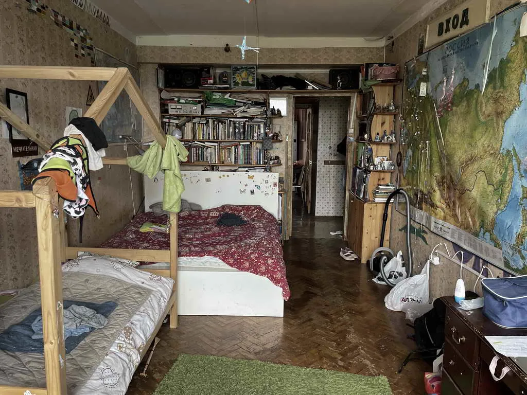 Ретро-студия с антресолью, фото 12