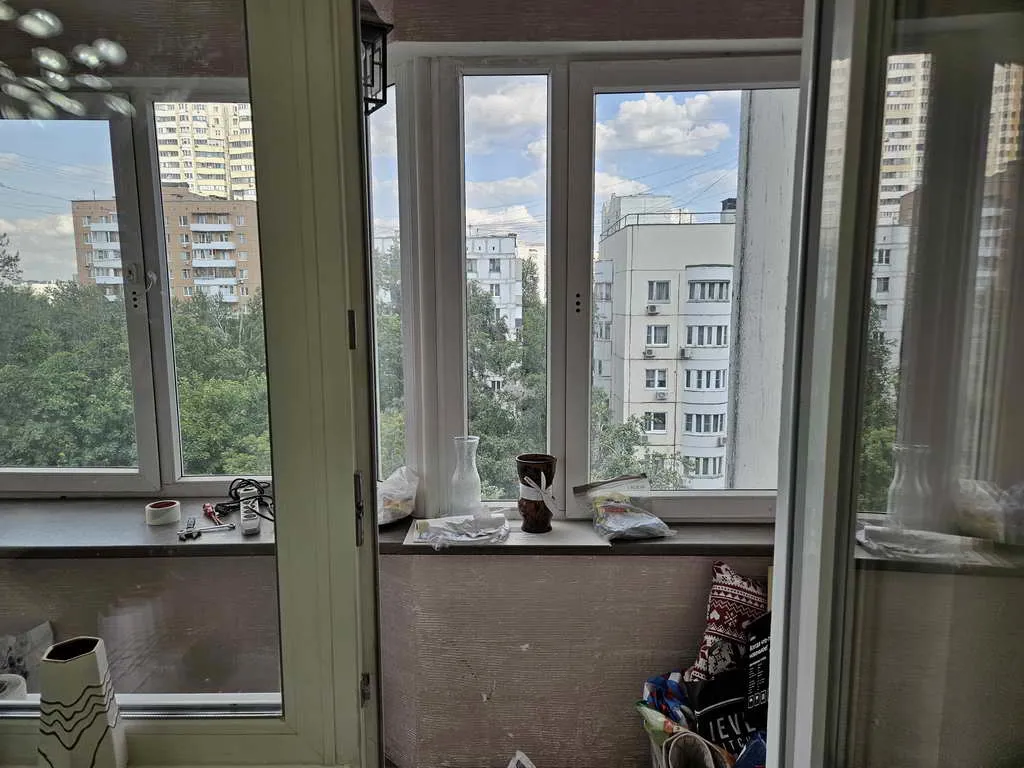 Коридор с белым шкафом, фото 14