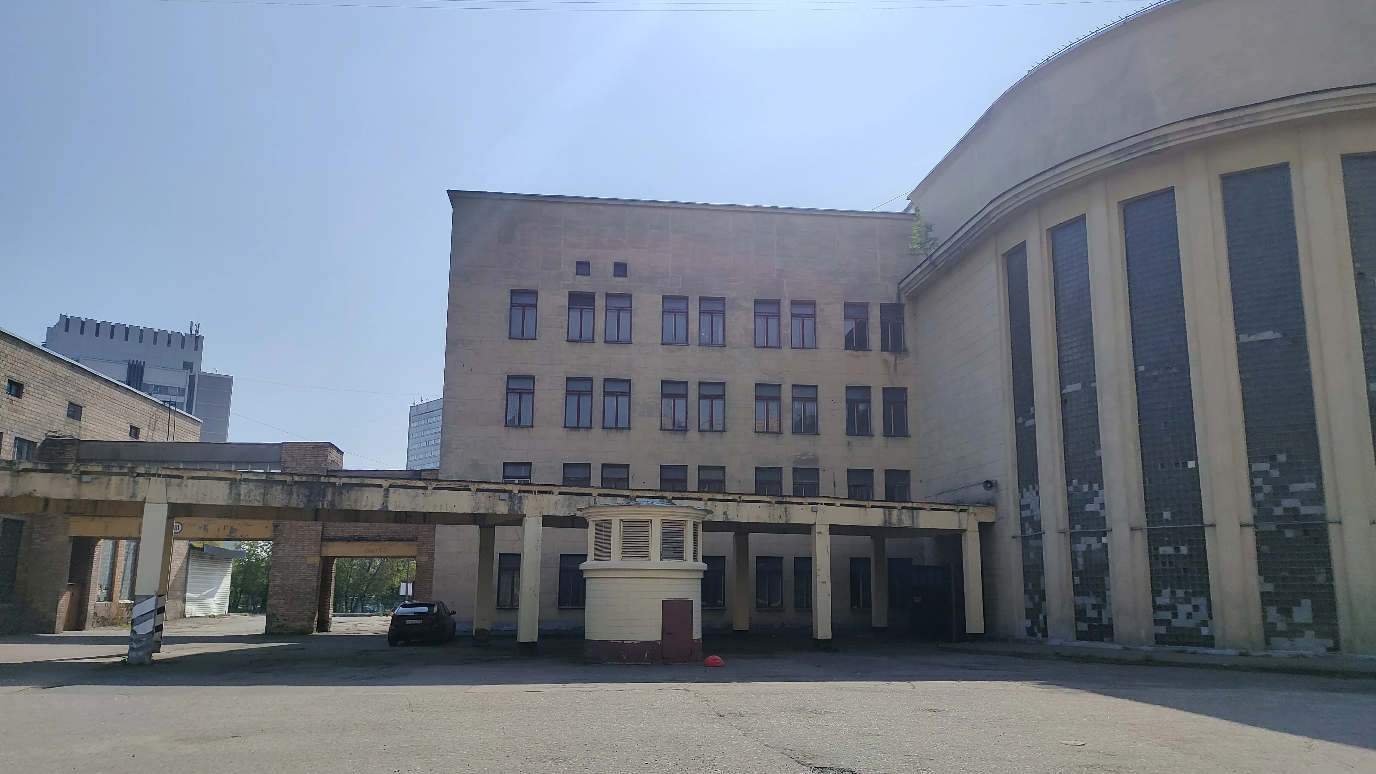Ретро-интерьеры в офисном здании, фото 2