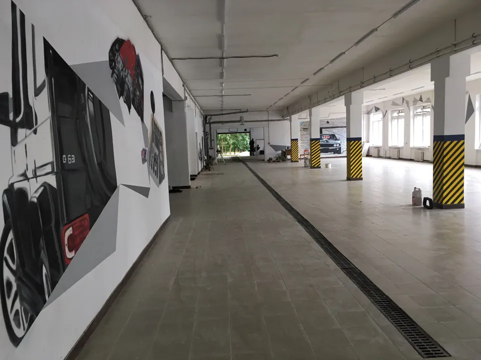 Автосервис с граффити, фото 10