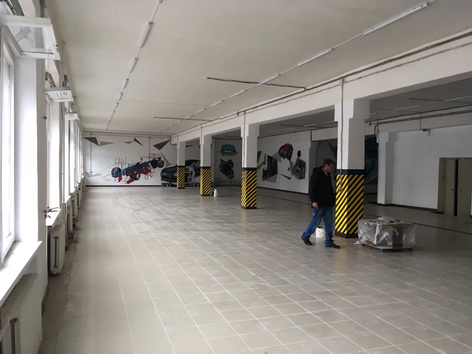 Автосервис с граффити, фото 6