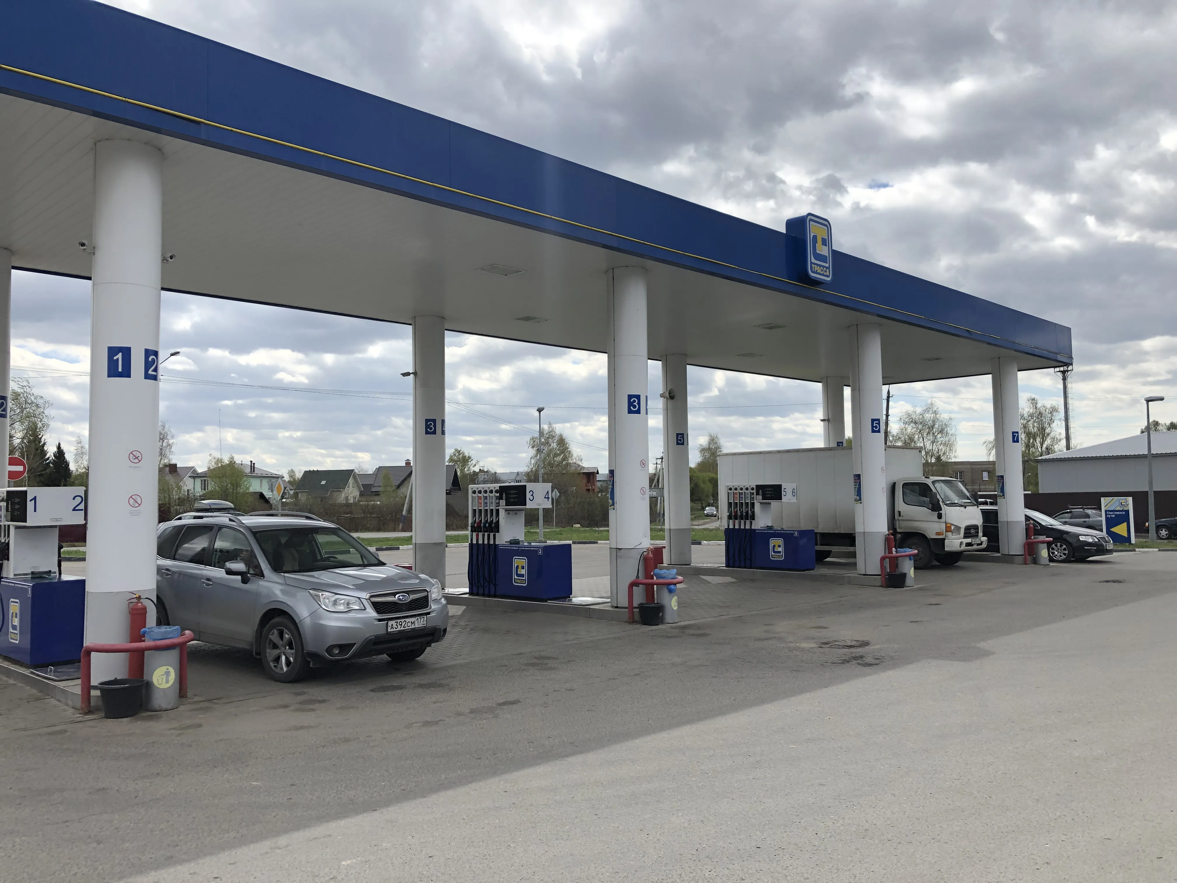 АЗС Синие колонки, фото 1