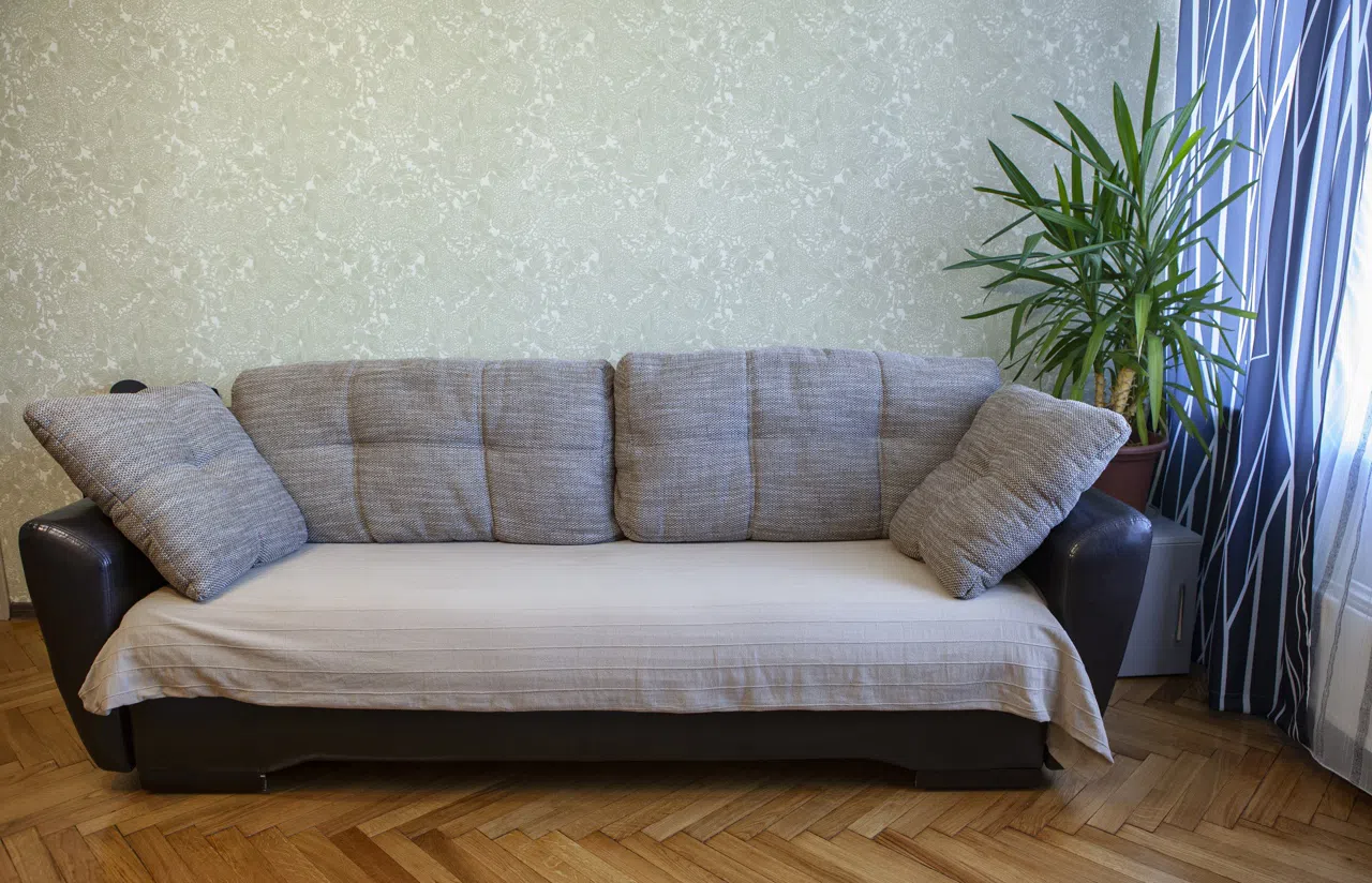 Квартира с фиолетовой кухней, фото 12