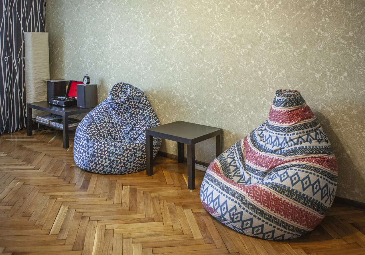 Квартира с фиолетовой кухней, фото 8