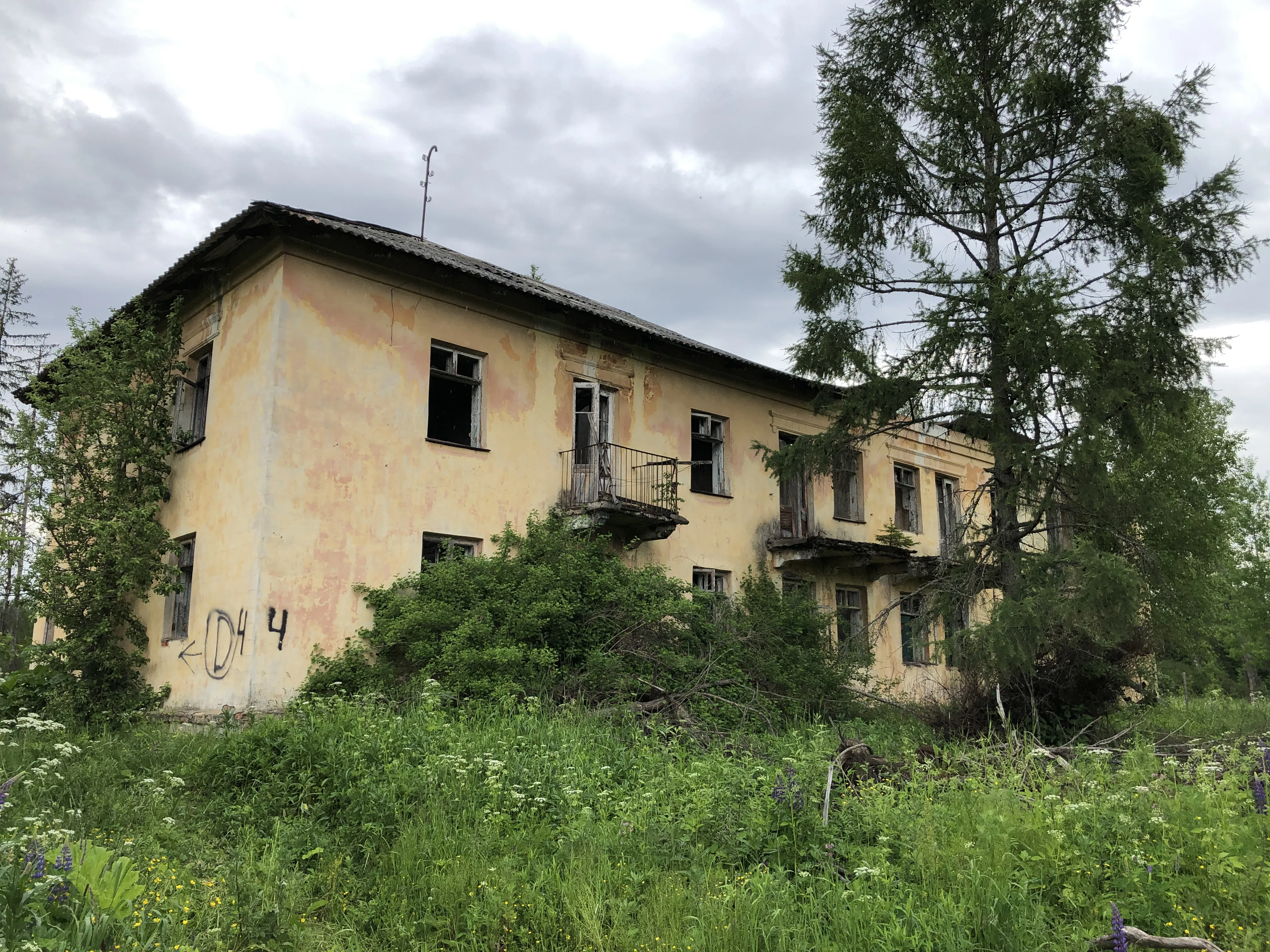 Заброшенная промзона у леса, фото 10