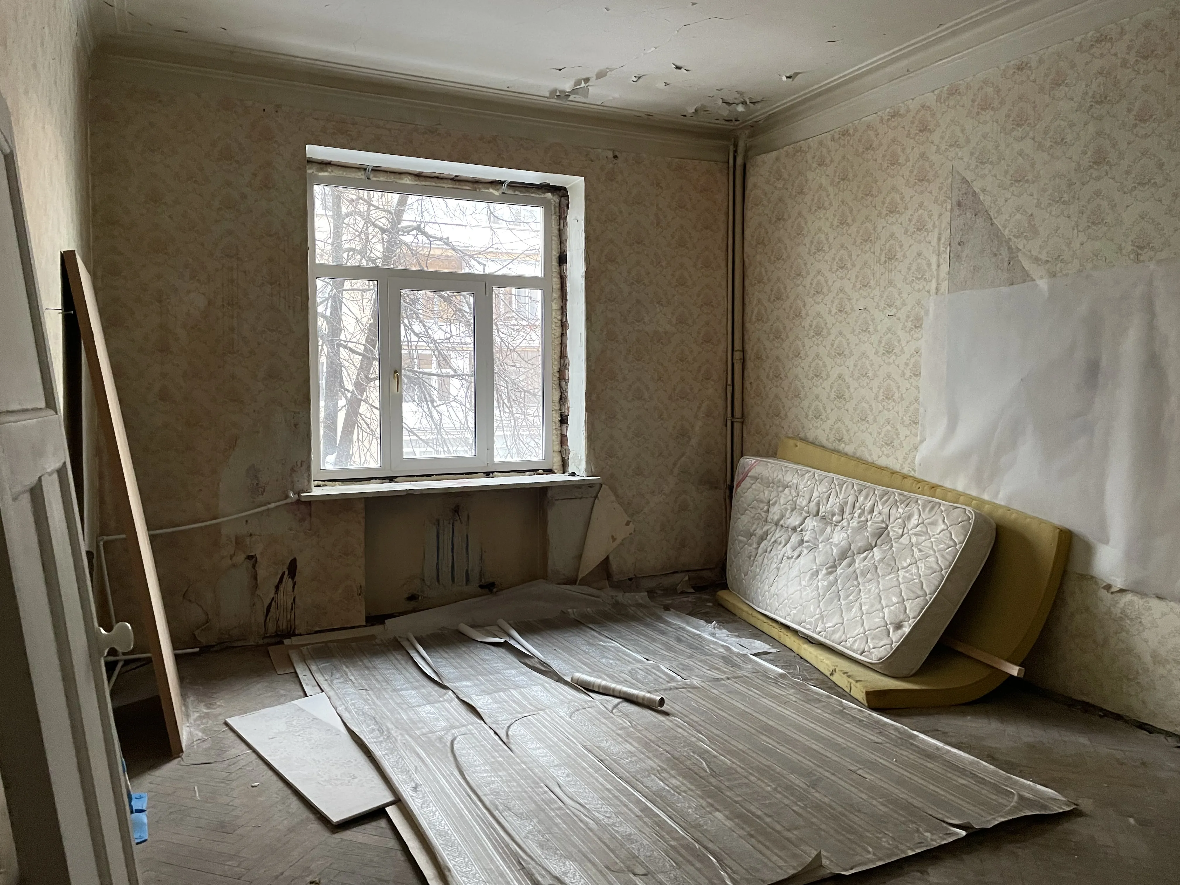 Сталинка с обоями, фото 5