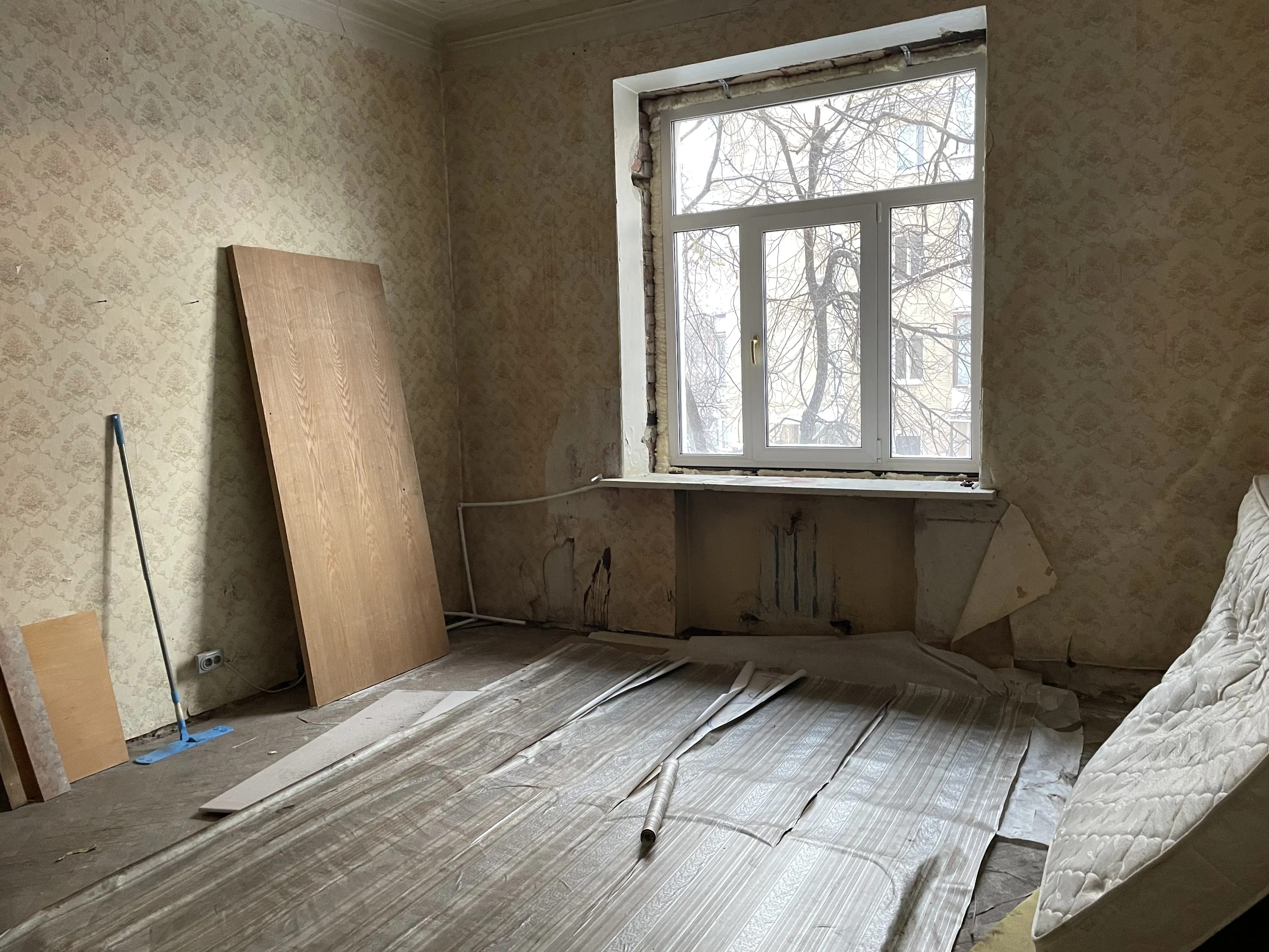 Сталинка с обоями, фото 6
