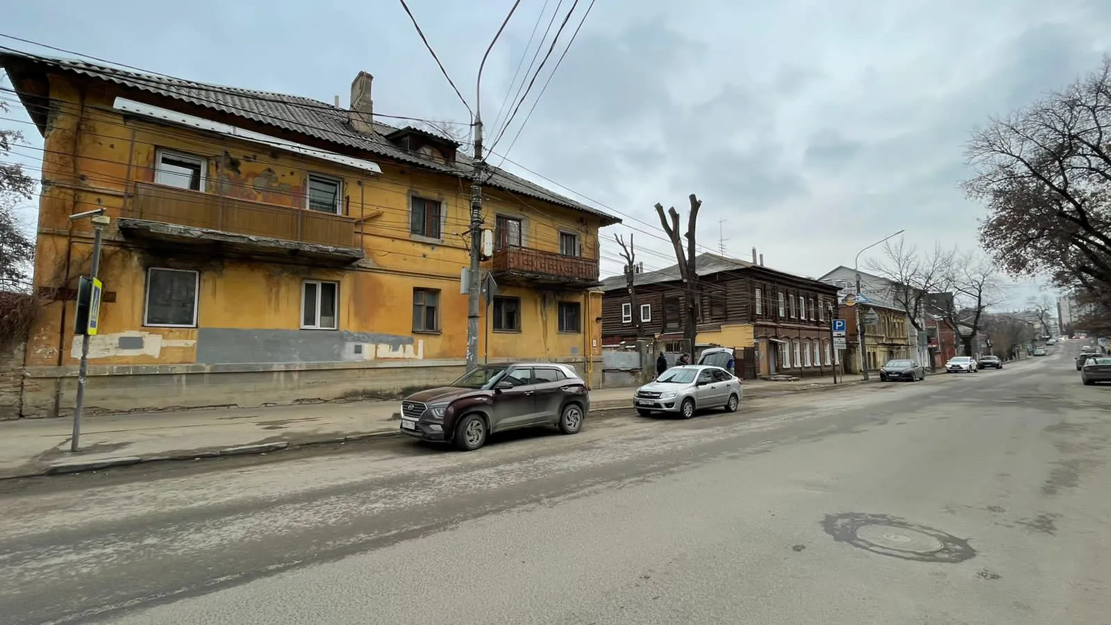 Городская улица с мостом, фото 9
