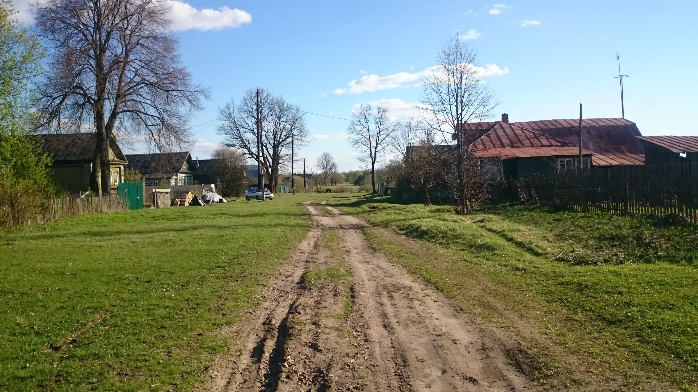Деревенская изба с забором, фото 12
