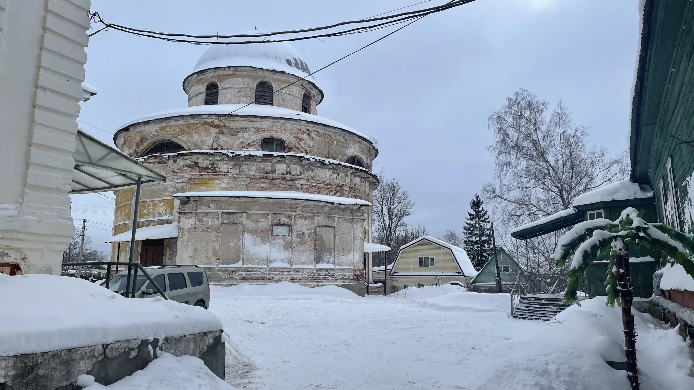 Заснеженный промдвор, фото 15