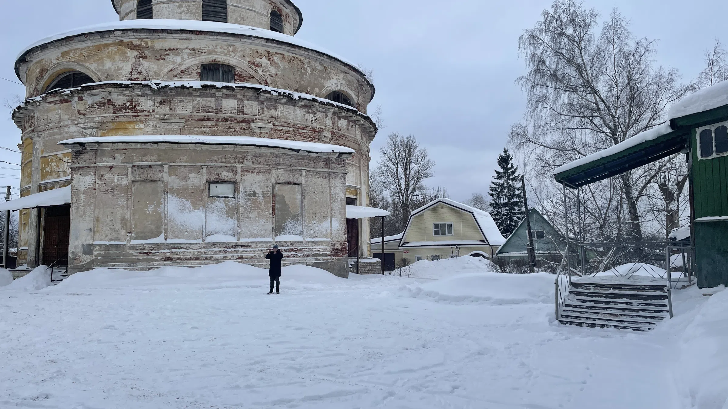Заснеженный промдвор, фото 12