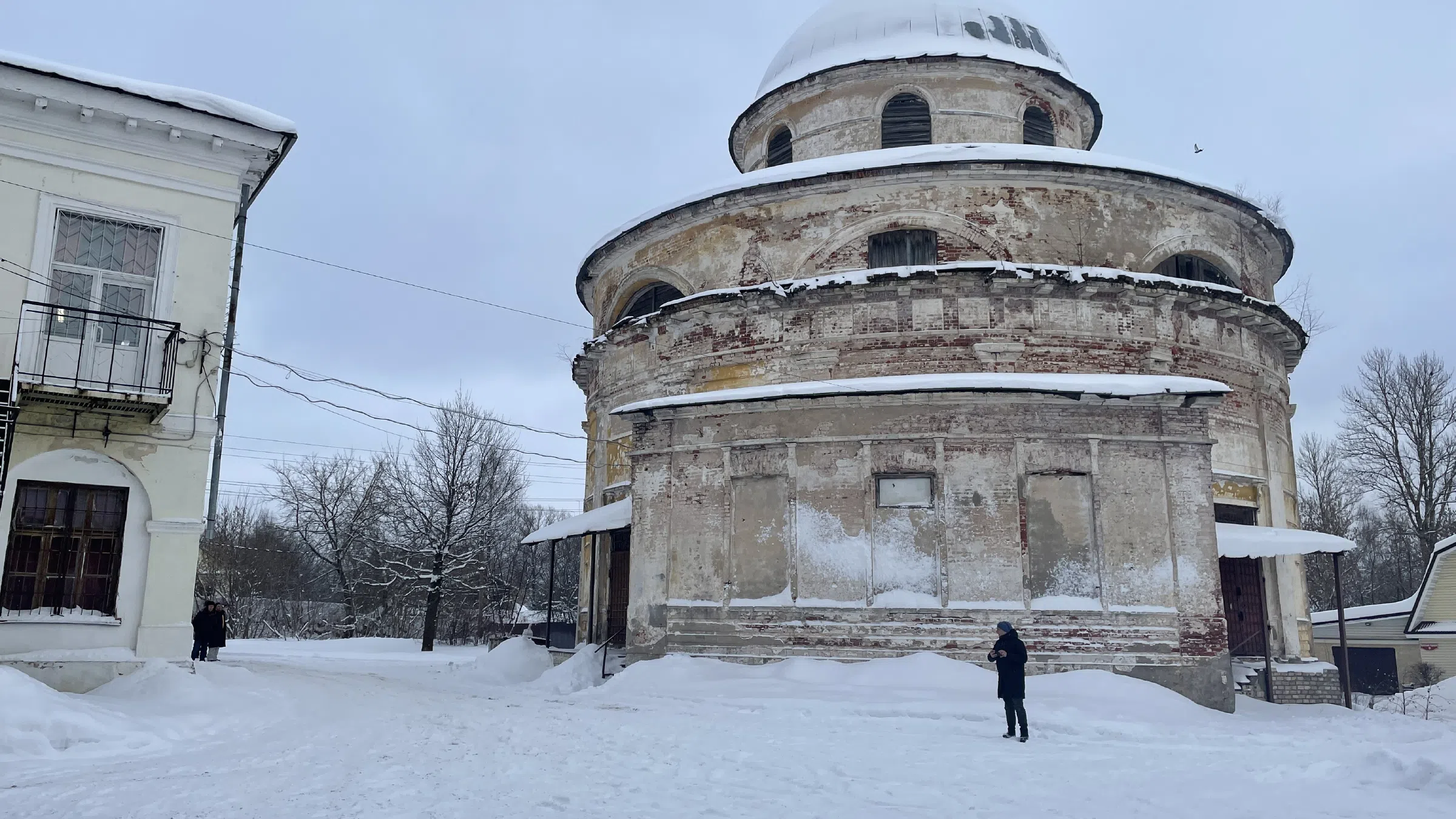 Заснеженный промдвор, фото 13