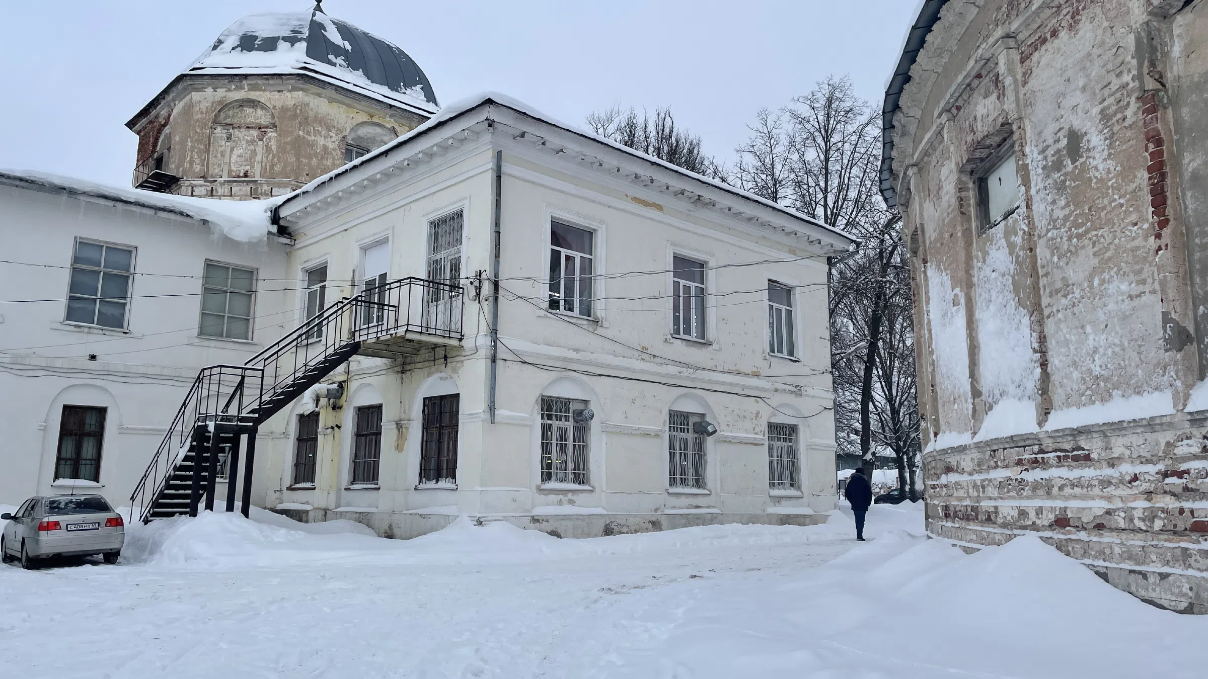 Заснеженный промдвор, фото 10