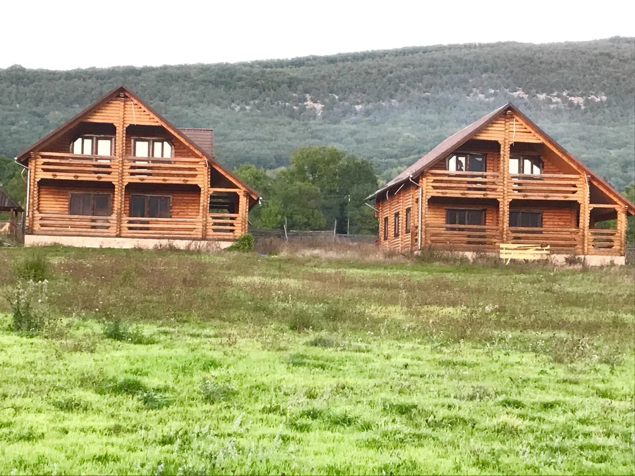 Деревянный дом в горах, фото 3