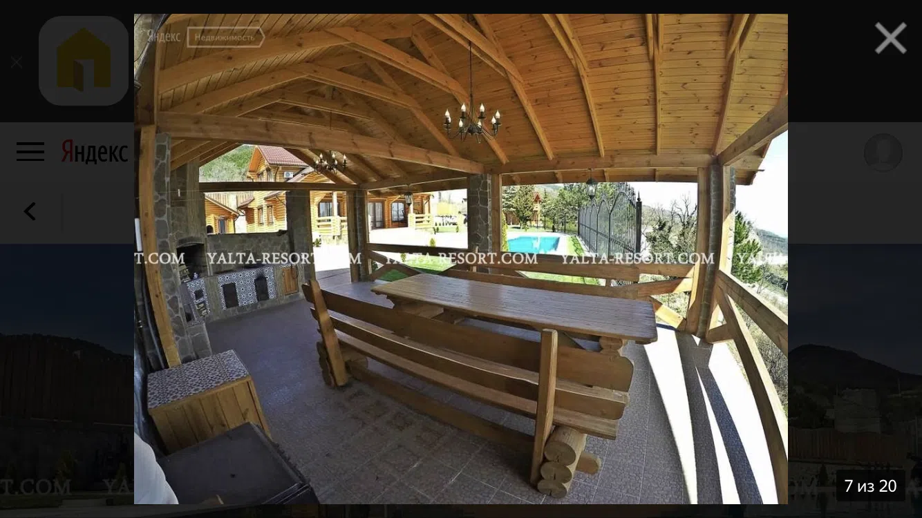 Рубленая дача с бассейном, фото 6