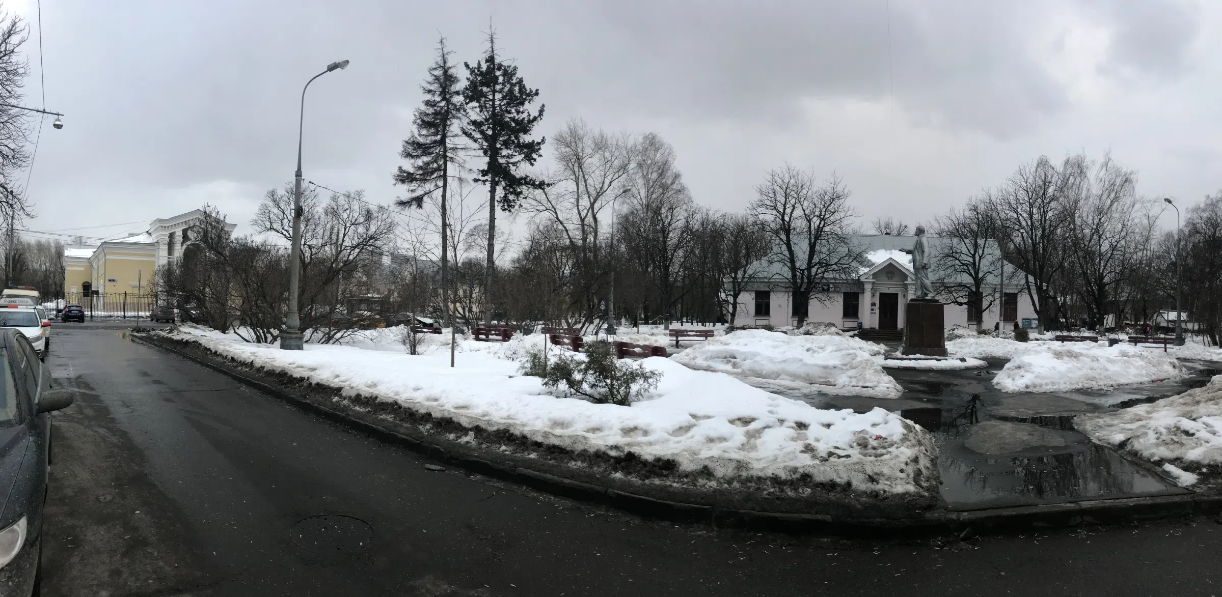 Зимний парк с дворцом, фото 12