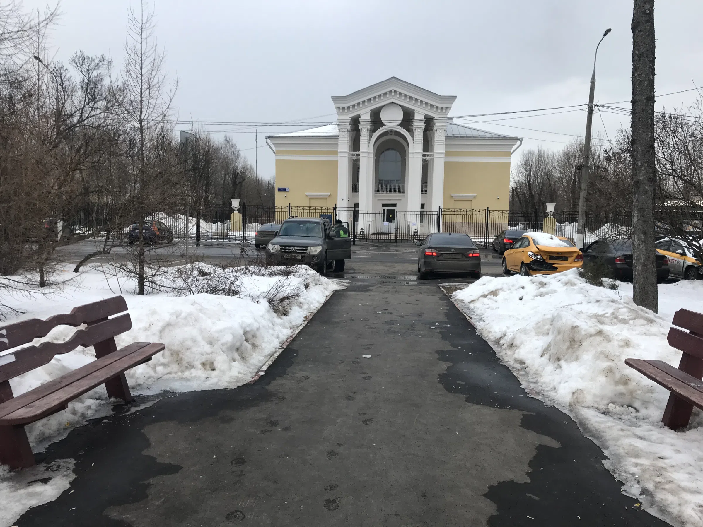 Зимний парк с дворцом, фото 13