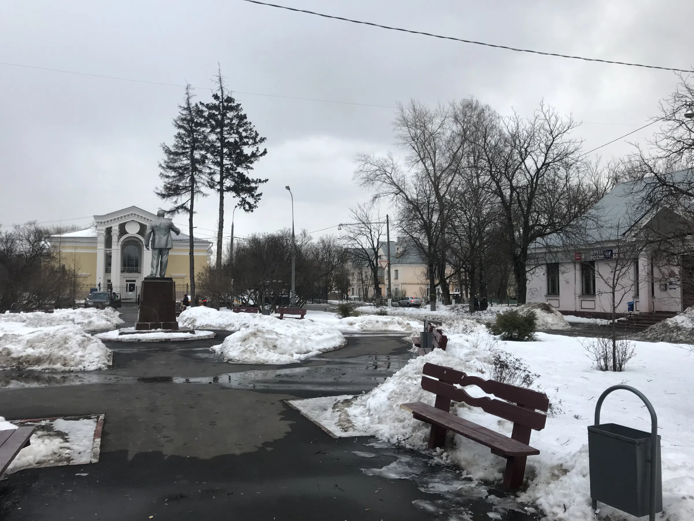 Зимний парк с дворцом, фото 10