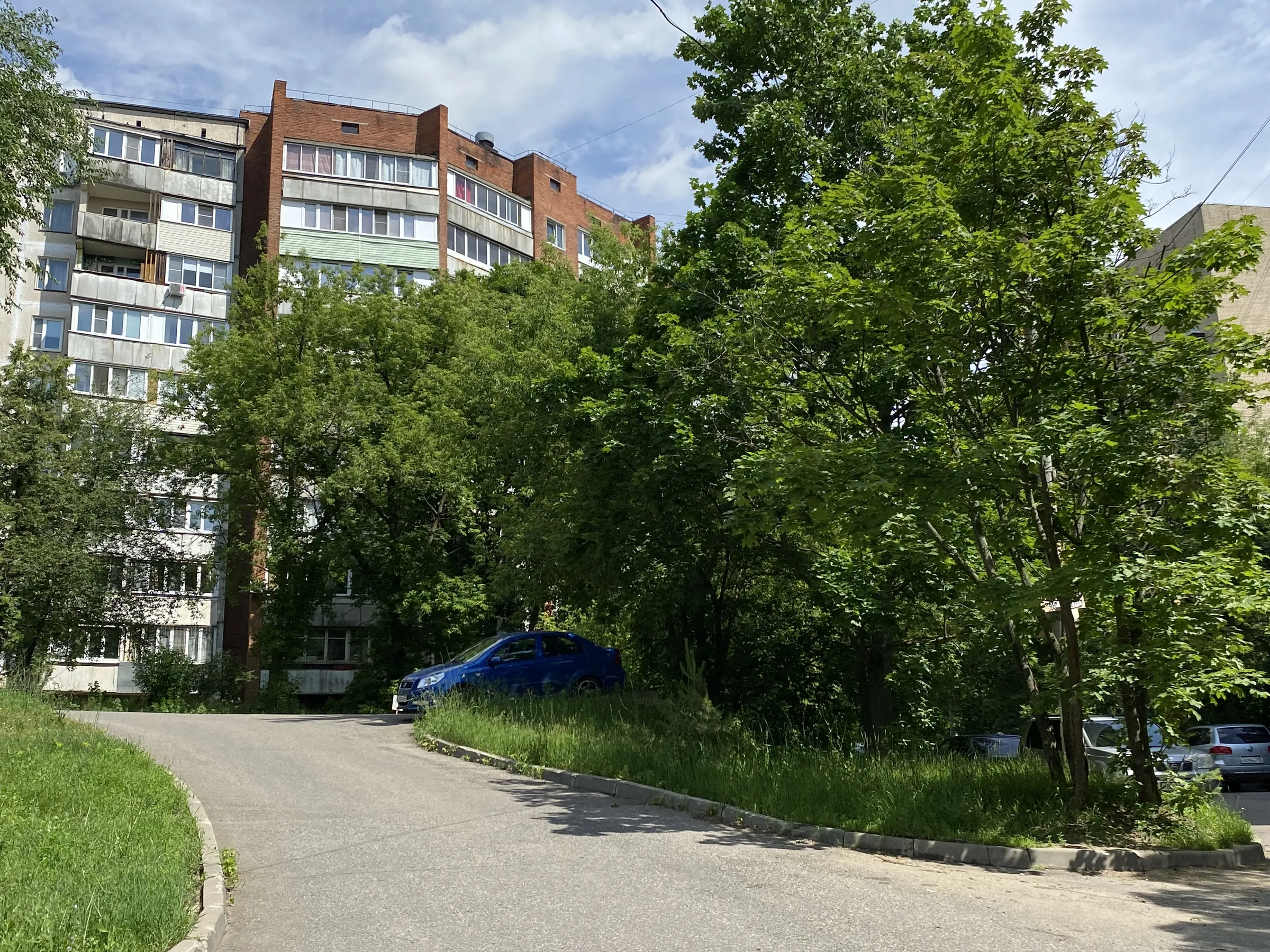 Двор с аркой и зеленью, фото 1