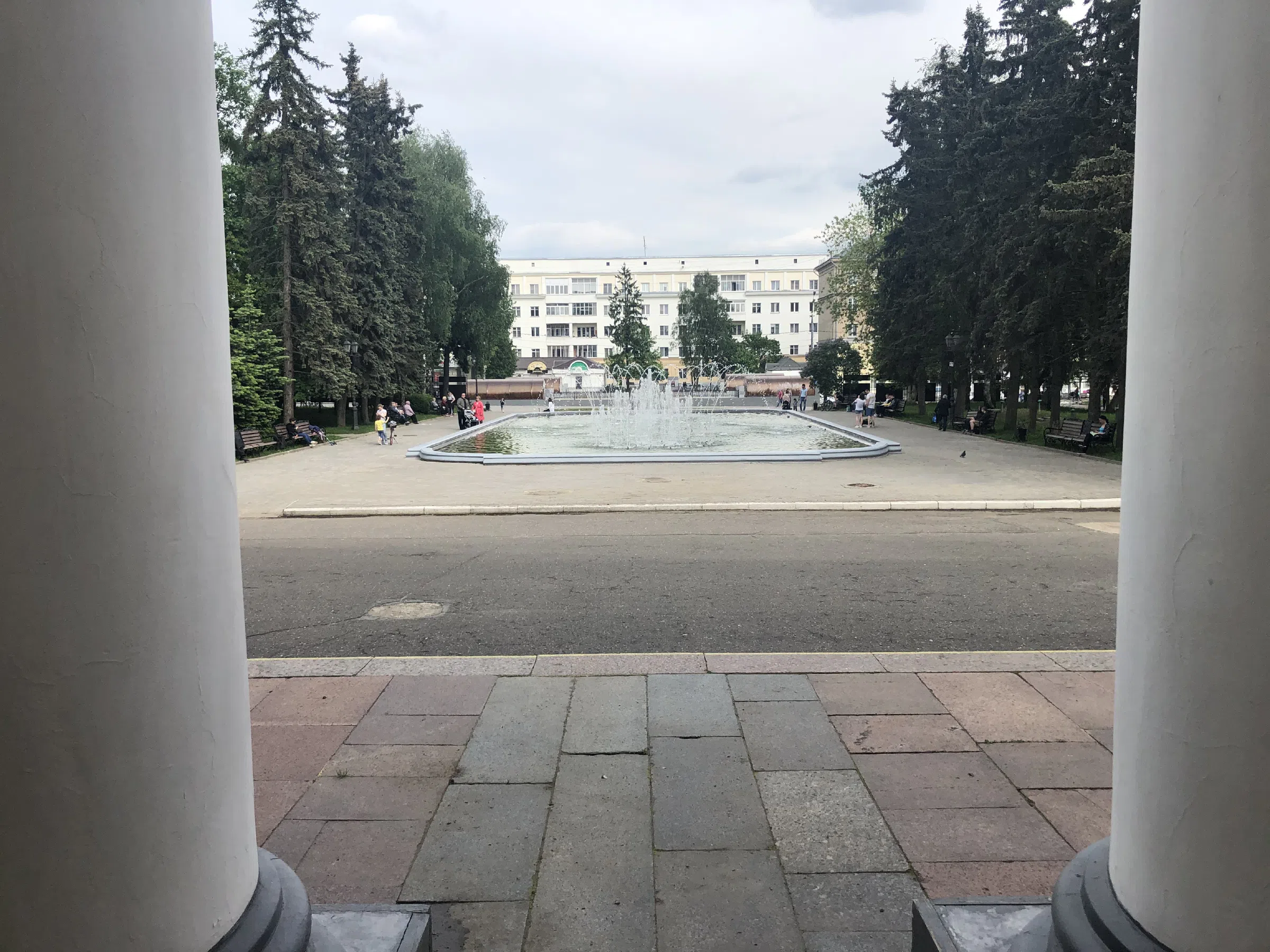 Парк с фонтаном и ДК, фото 2