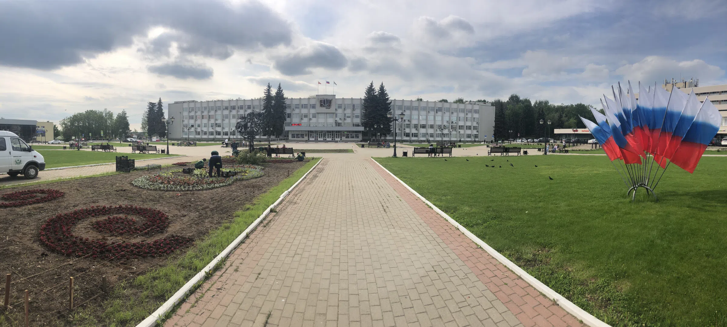 Парк с фонтаном и ДК, фото 6