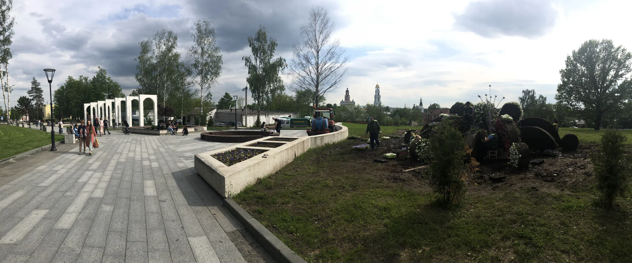 Парк с фонтаном и ДК, фото 14