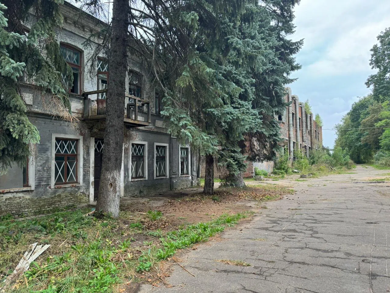 Заводской комплекс с зеленью, фото 8