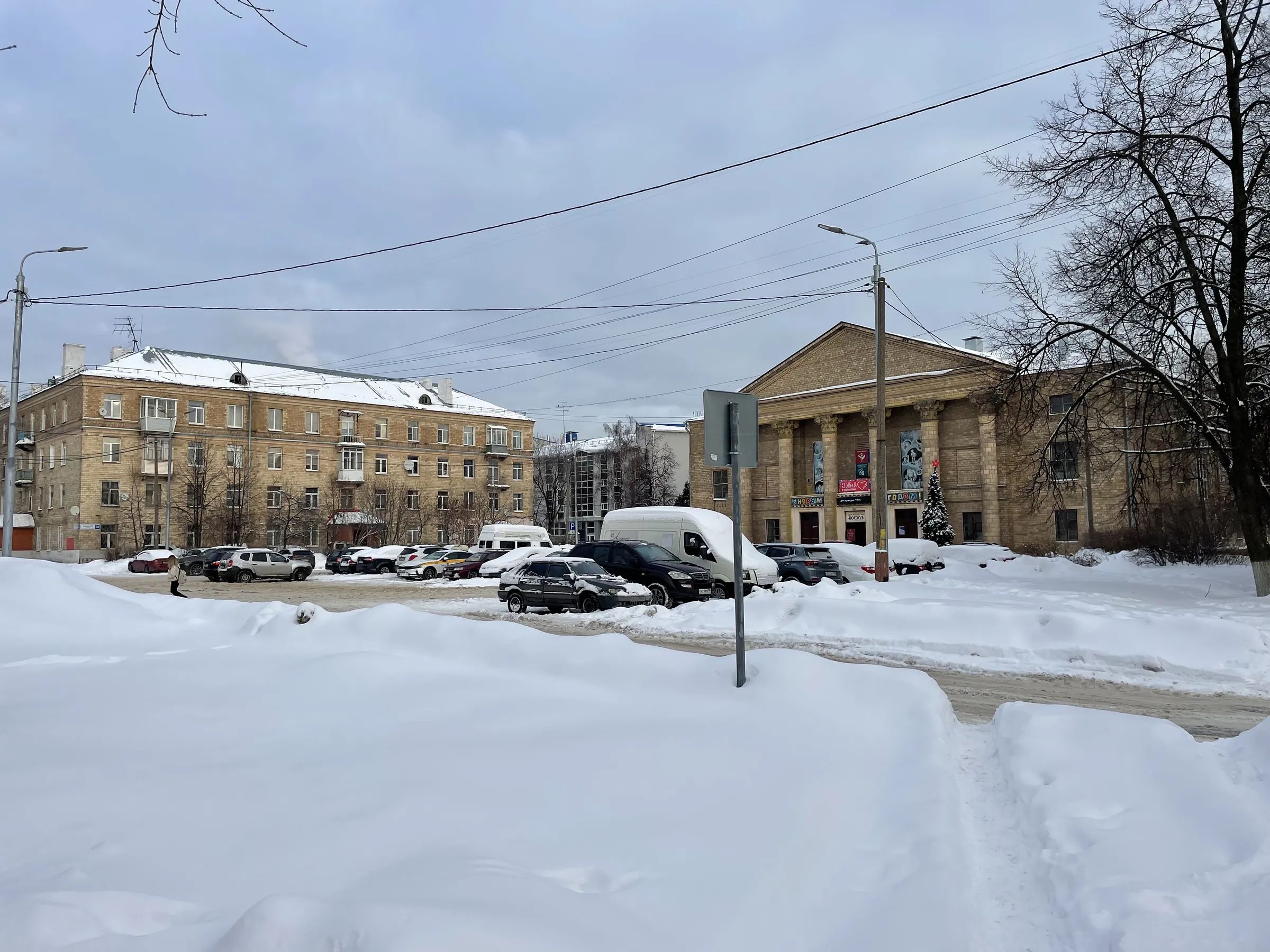 Жёлтая сталинка деревня, фото 23