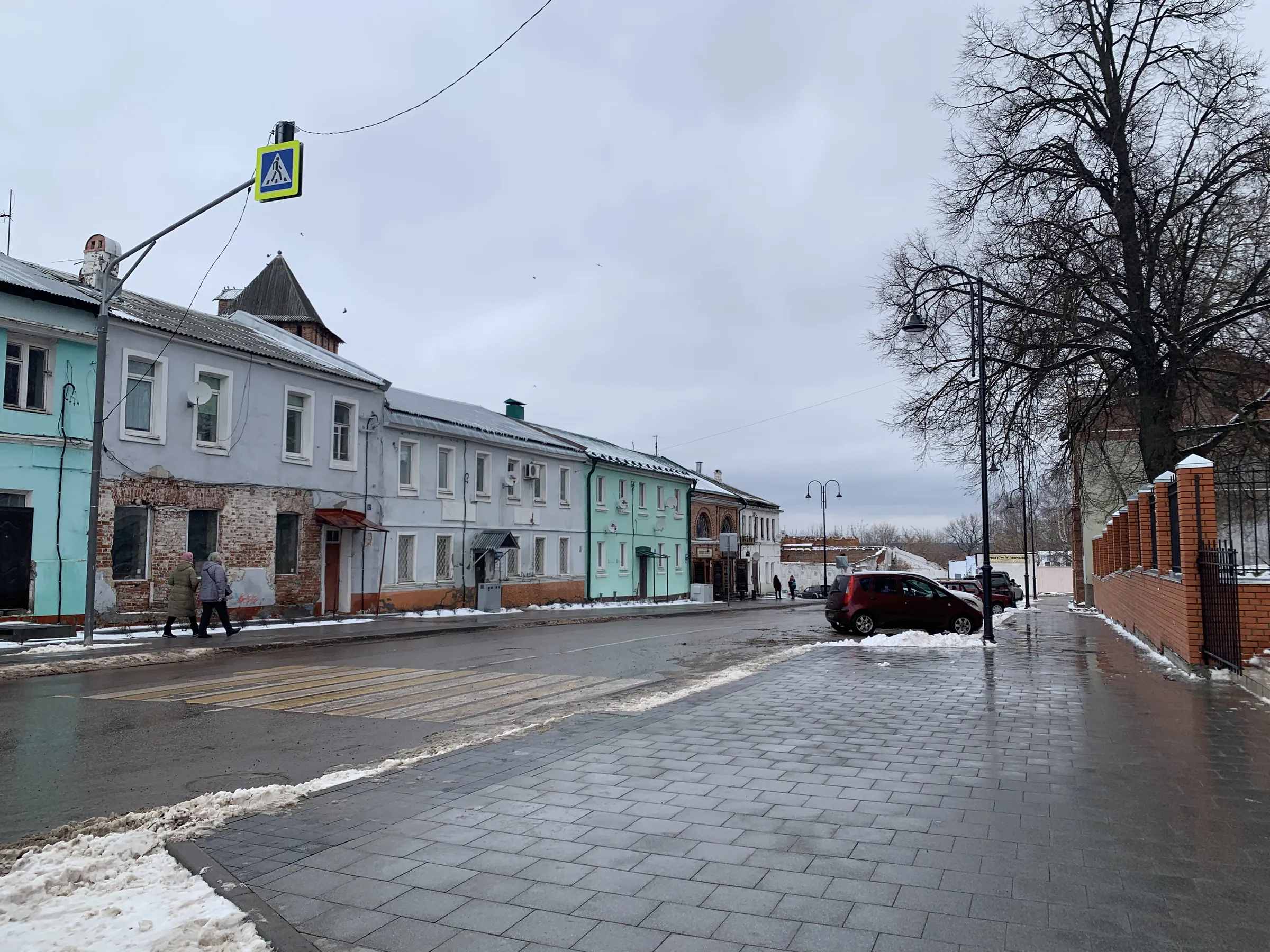 Городская улица с плиткой, фото 12