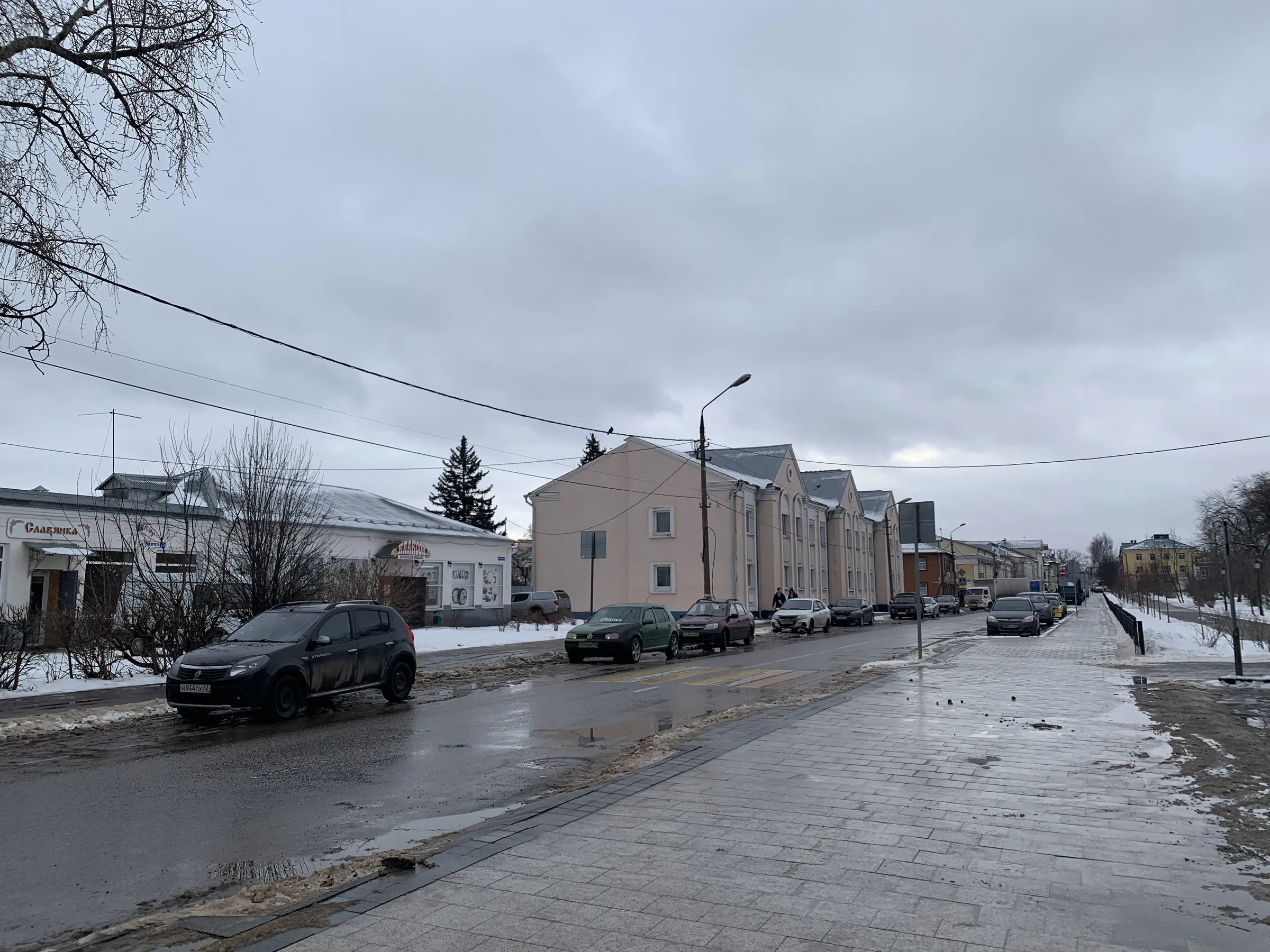 Городская улица с плиткой, фото 3