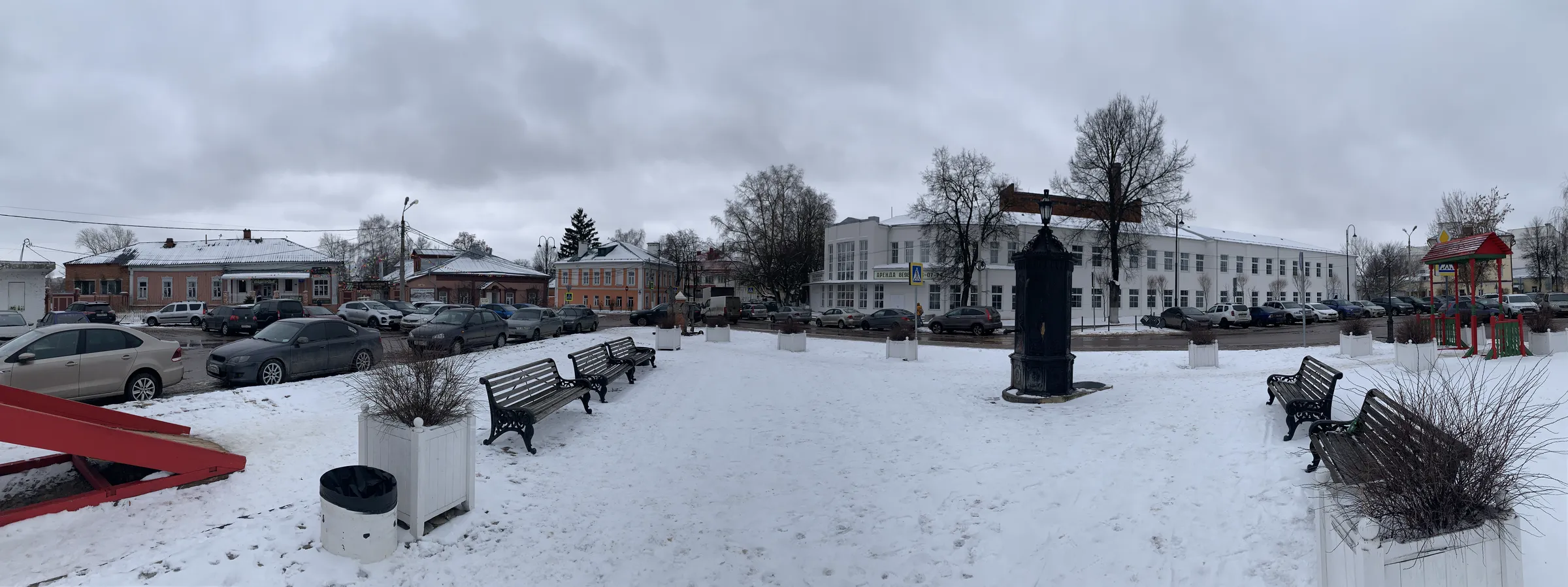 Зимняя городская площадь, фото 21