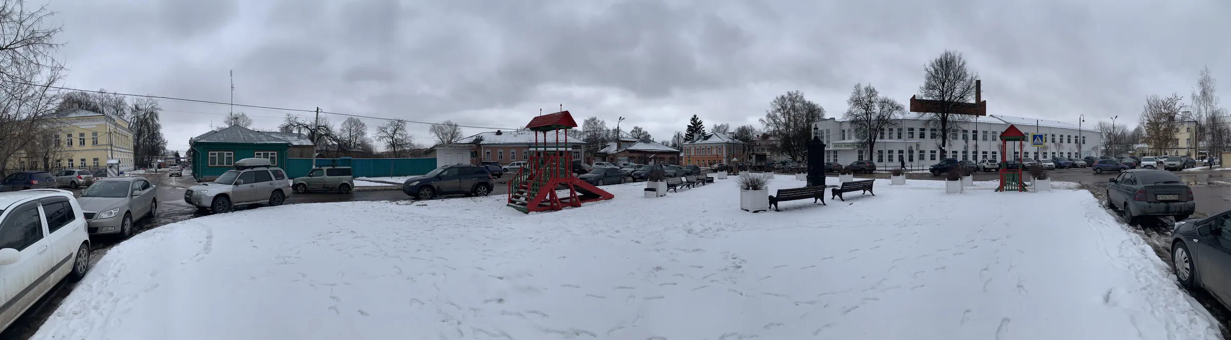 Зимняя городская площадь, фото 20
