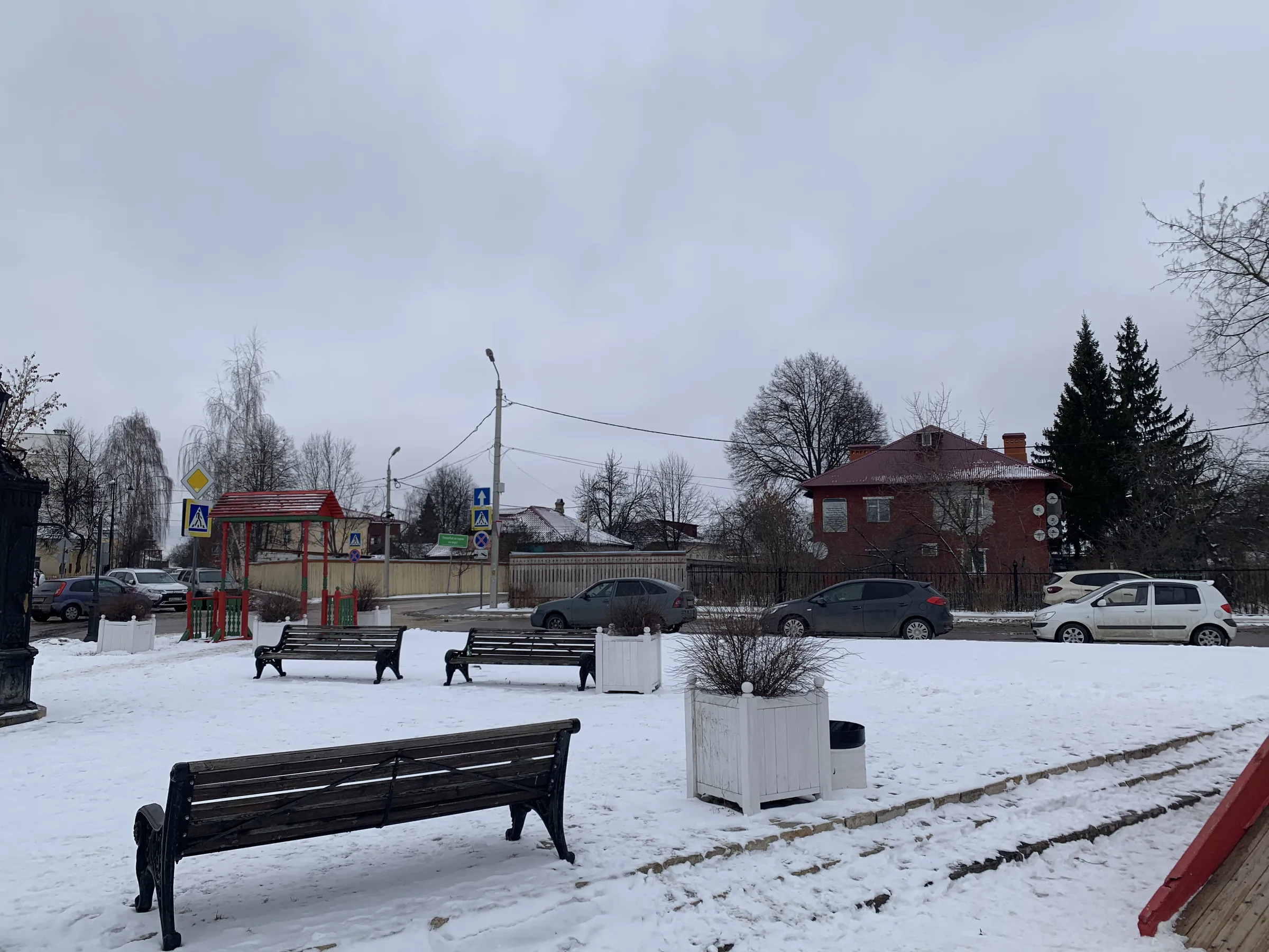 Зимняя городская площадь, фото 8