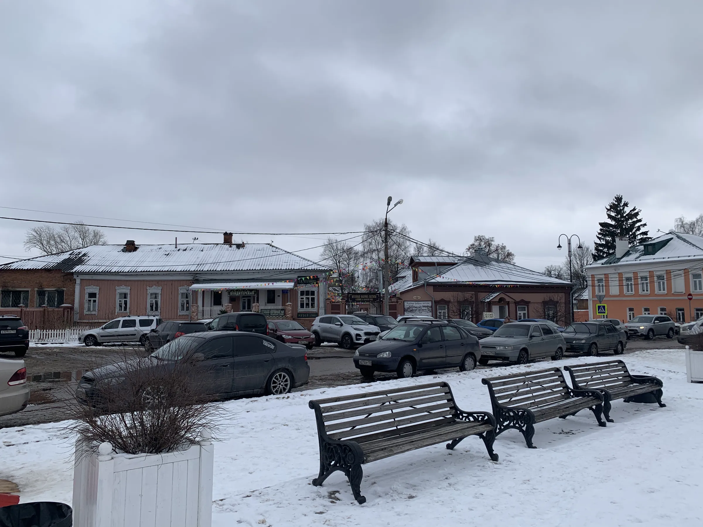 Зимняя городская площадь, фото 2