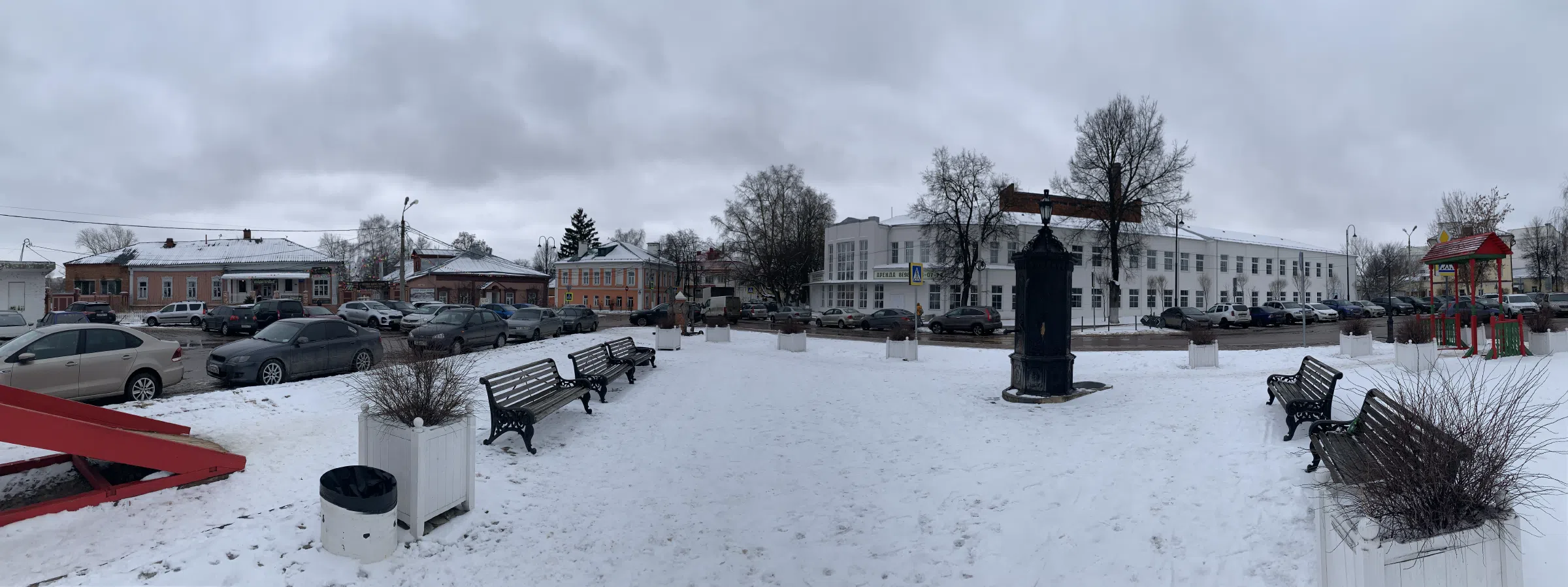 Зимняя городская площадь, фото 24