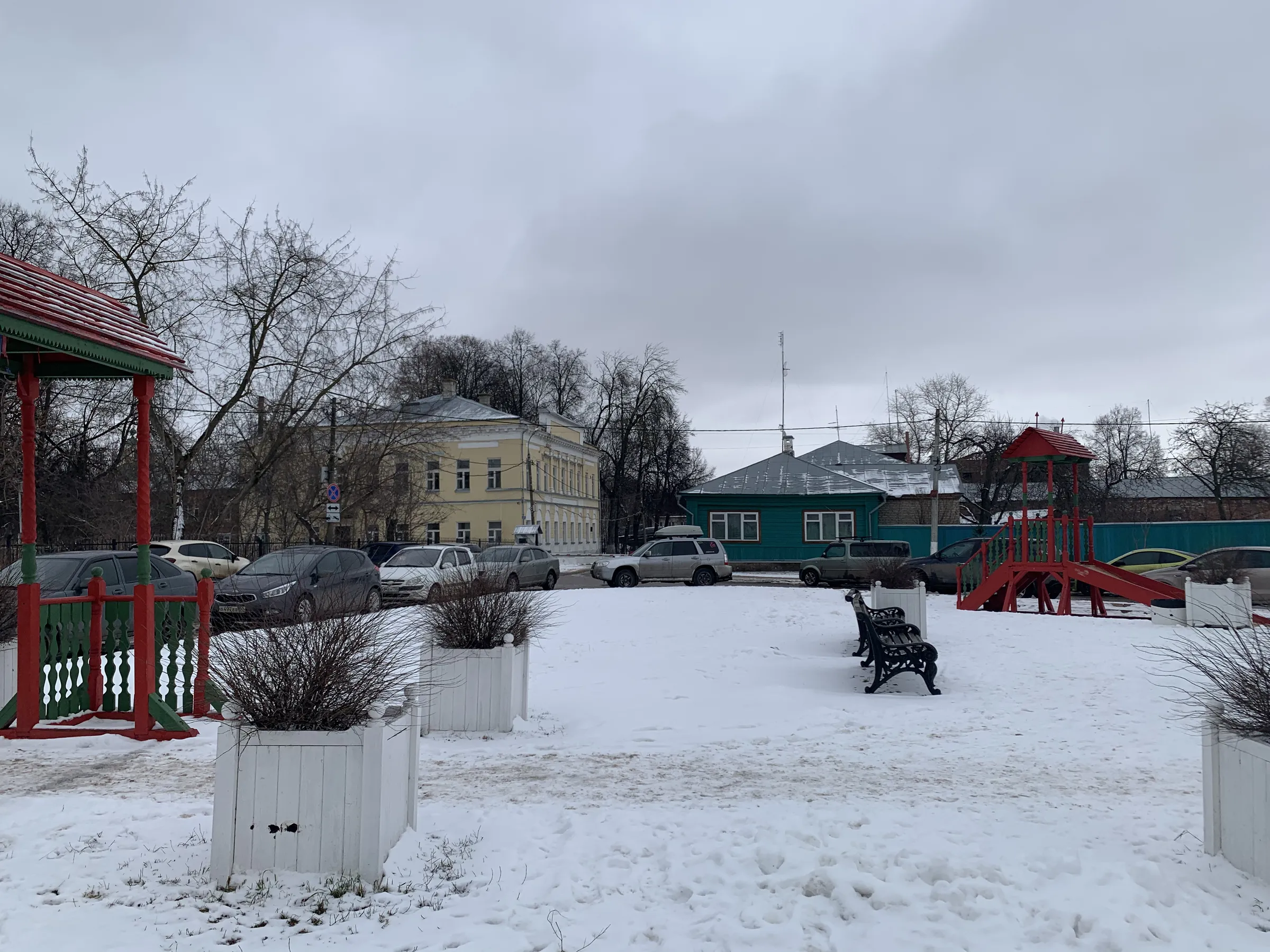 Зимняя городская площадь, фото 18