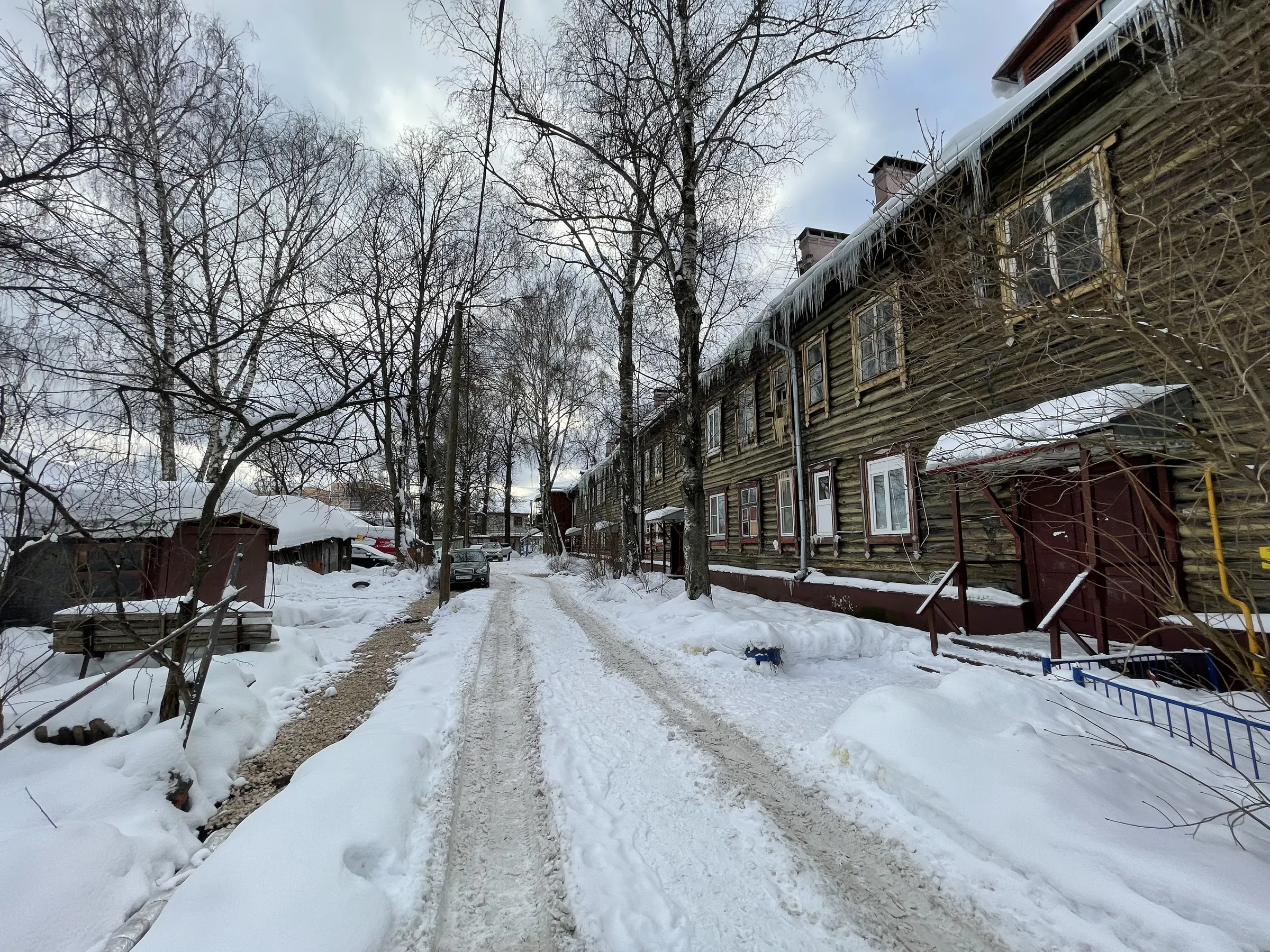 Деревенский дом с сосульками, фото 7
