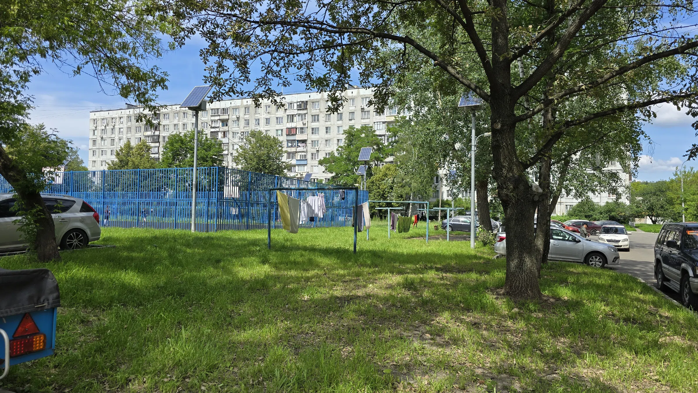 Улица с широким газоном, фото 9