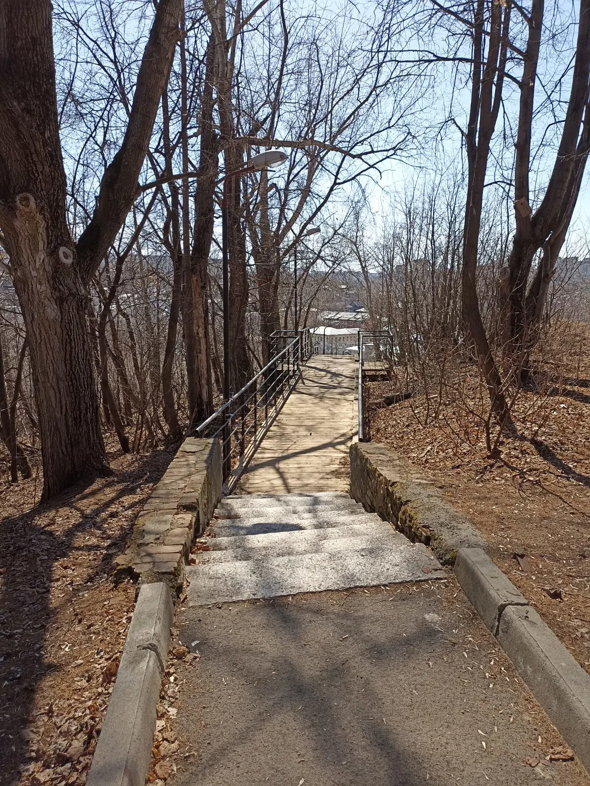 Длинная парковая лестница, фото 2