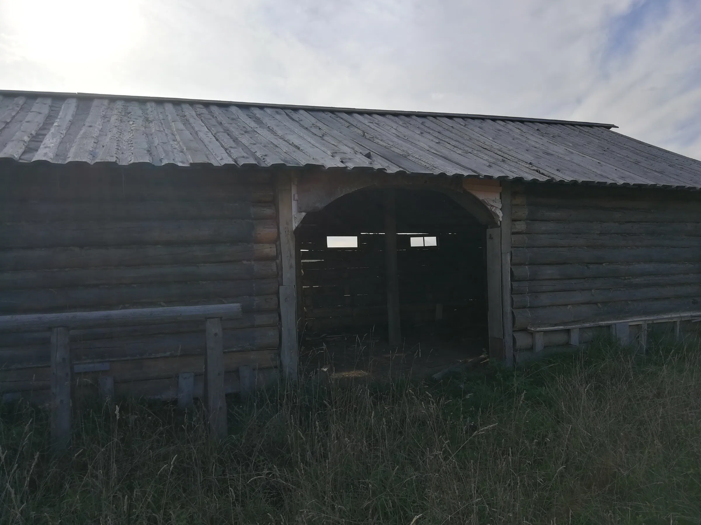 Рубленая дача в поле, фото 9