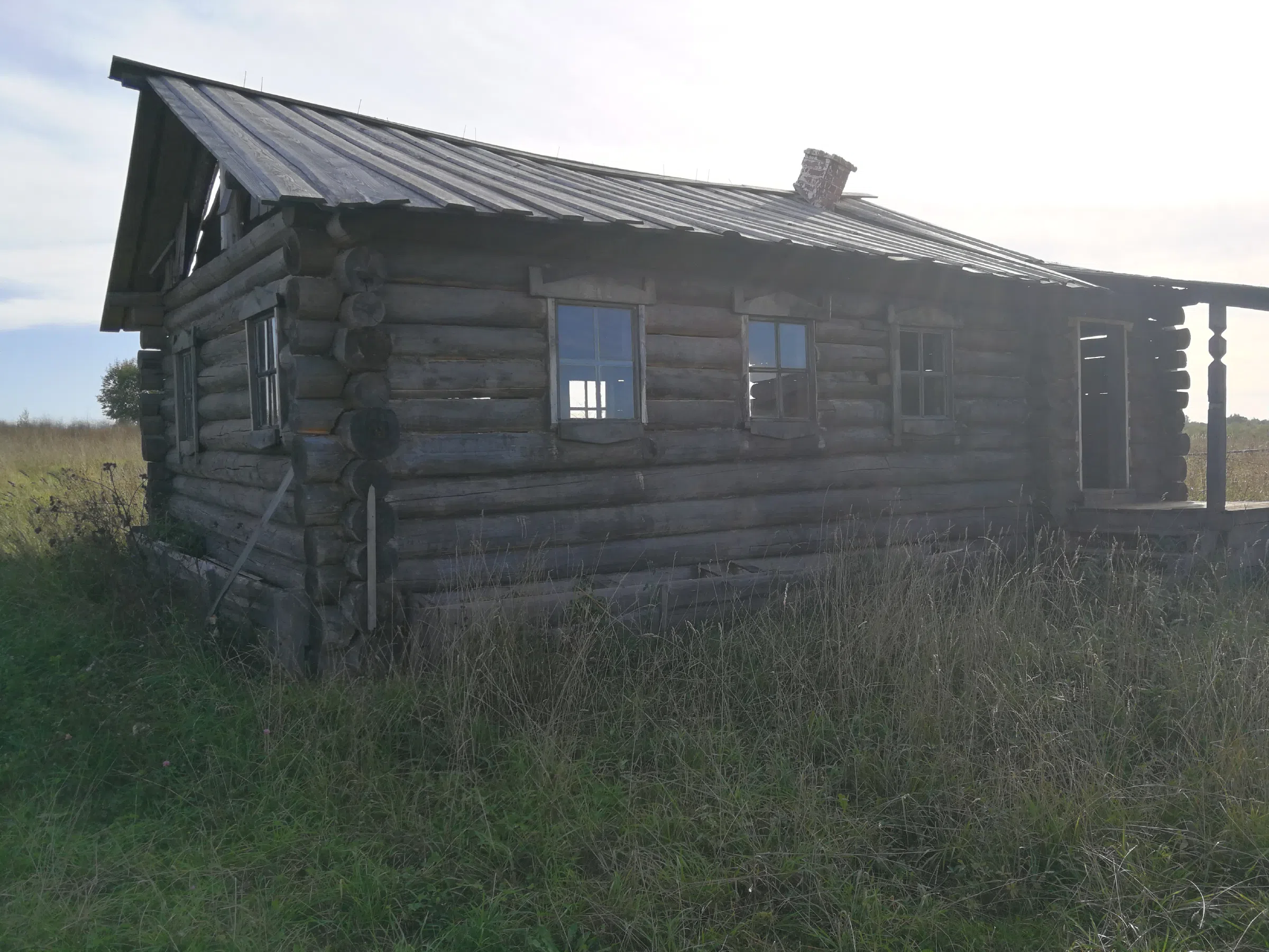 Рубленая дача в поле, фото 4
