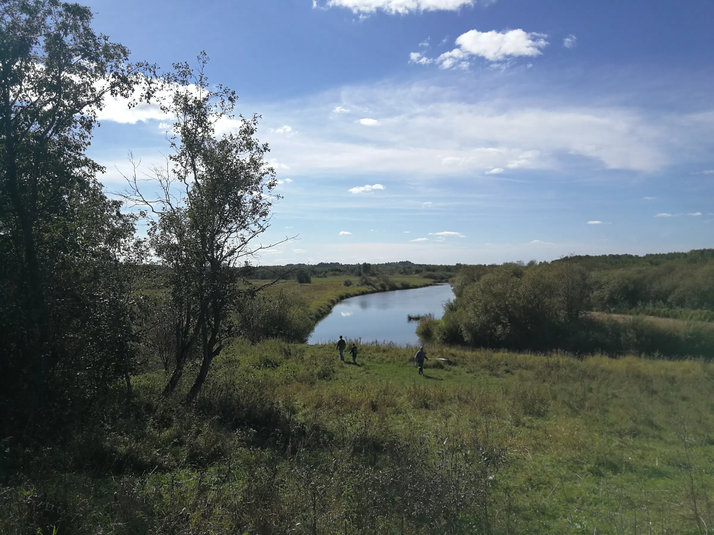 Излучина реки и поля, фото 2
